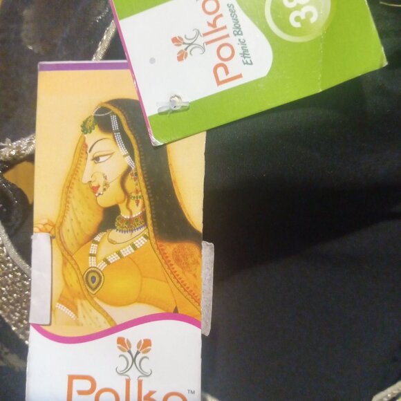 Choli ! Beautiful ethnic Indian blouse ! 2009 deadstock NWT - Picture 2 of 6